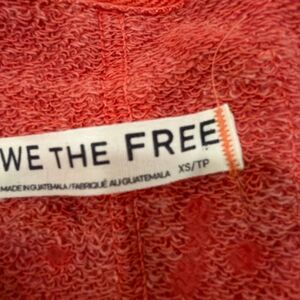 Free People We The Free Venice Napa Valley V-Neck Graphic Sweatshirt Women's XS